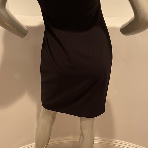 Weekend Max Mara Black Ruched Sheath Dress - Picture 8 of 13